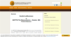 Desktop Screenshot of krankheit-heilung-verstehen.de