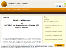 Tablet Screenshot of krankheit-heilung-verstehen.de